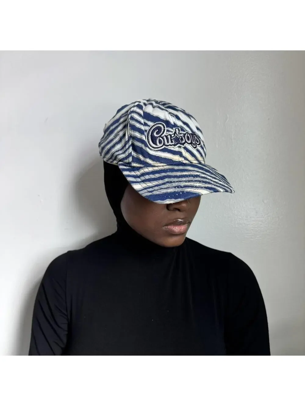 Vintage Zubaz Dallas Cowboys‎ snapback hat